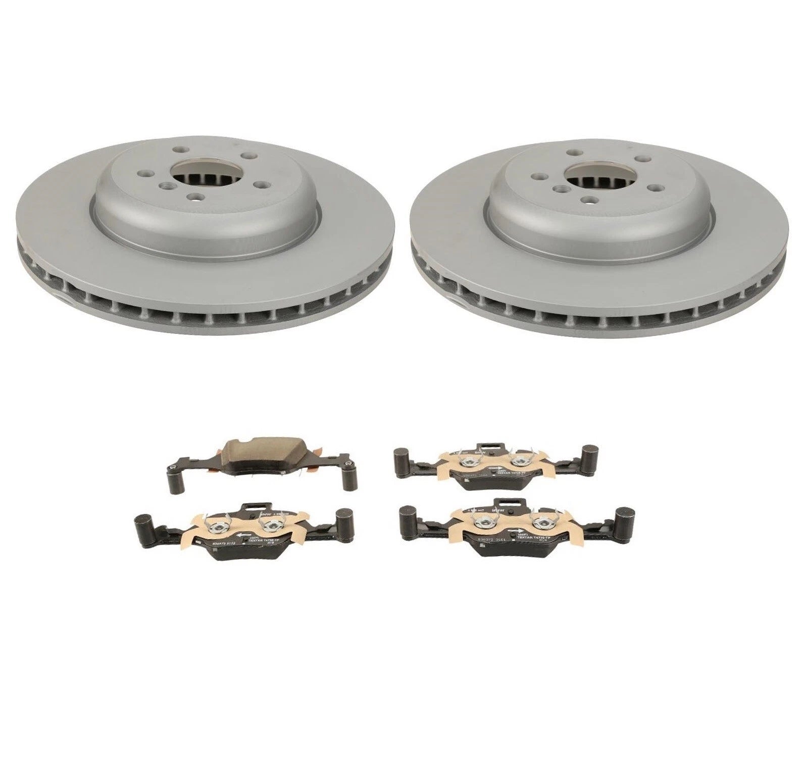 Front Brake Kit 348mm Disc Rotors & Pads for BMW G30 5 Series G05 X5 (2017–2023)