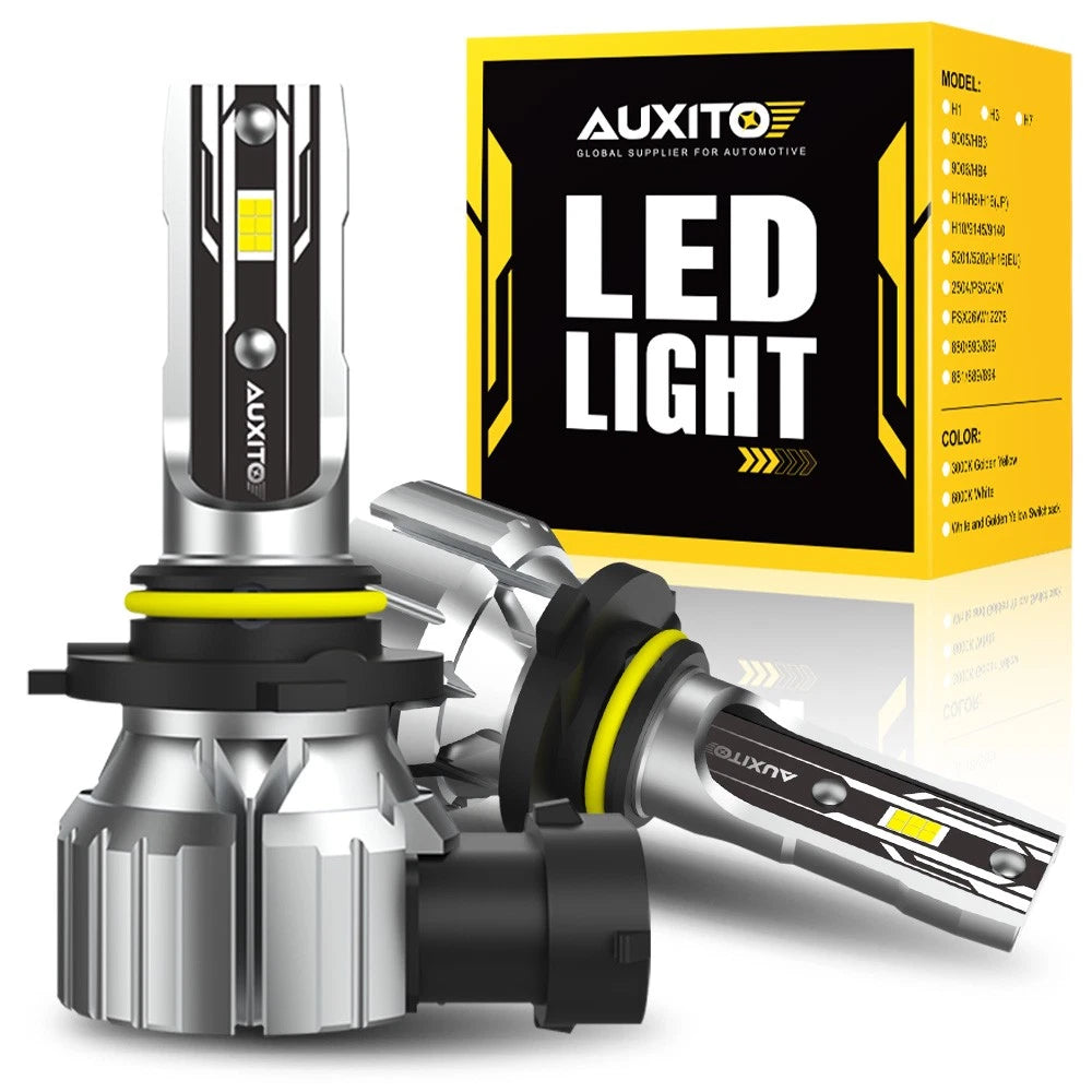 2X 9005 LED Headlight Bulbs for Various Vehicles (YYYY–YYYY)