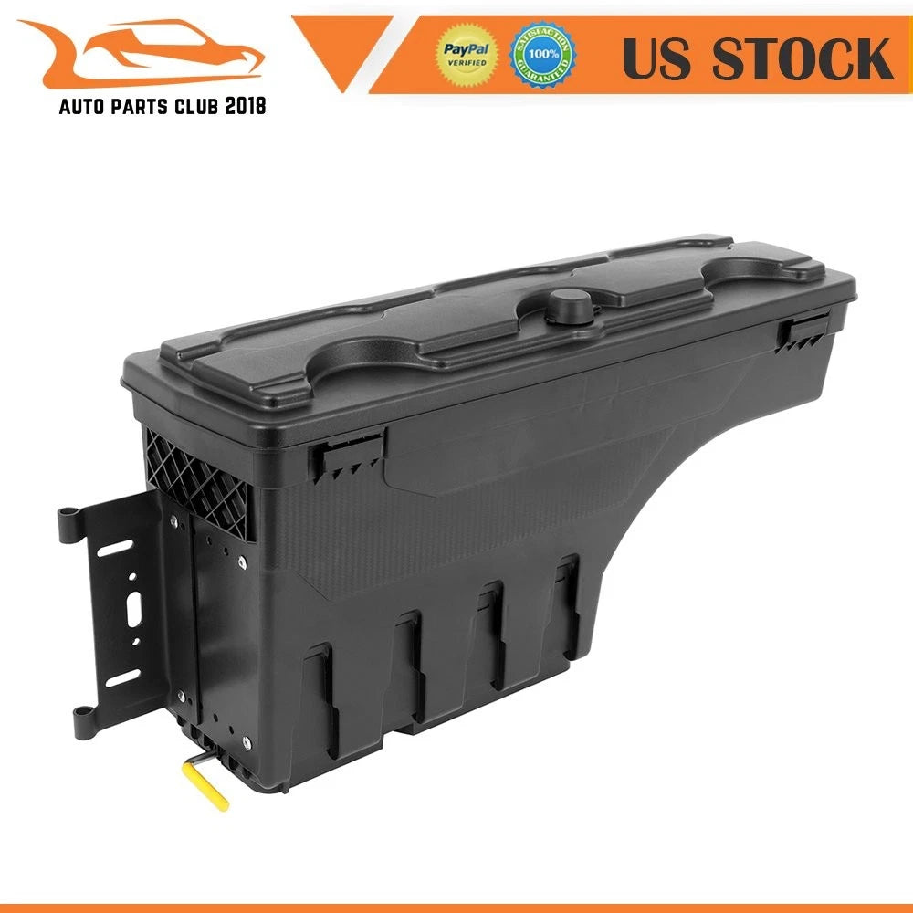 Left Swing Case Tool Box for Ford F150 (1997–2014) - Driver Side, Lock Included