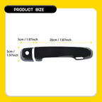 Side Door Handle Cover Trim for Lexus GX460 (2010–2022) Glossy Black