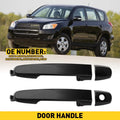 2X Exterior Door Handle Black for Toyota Camry (2002–2006)