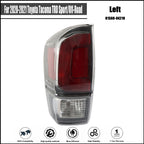 Left Side Tail Light Assembly for Toyota Tacoma (2020â2021) Red