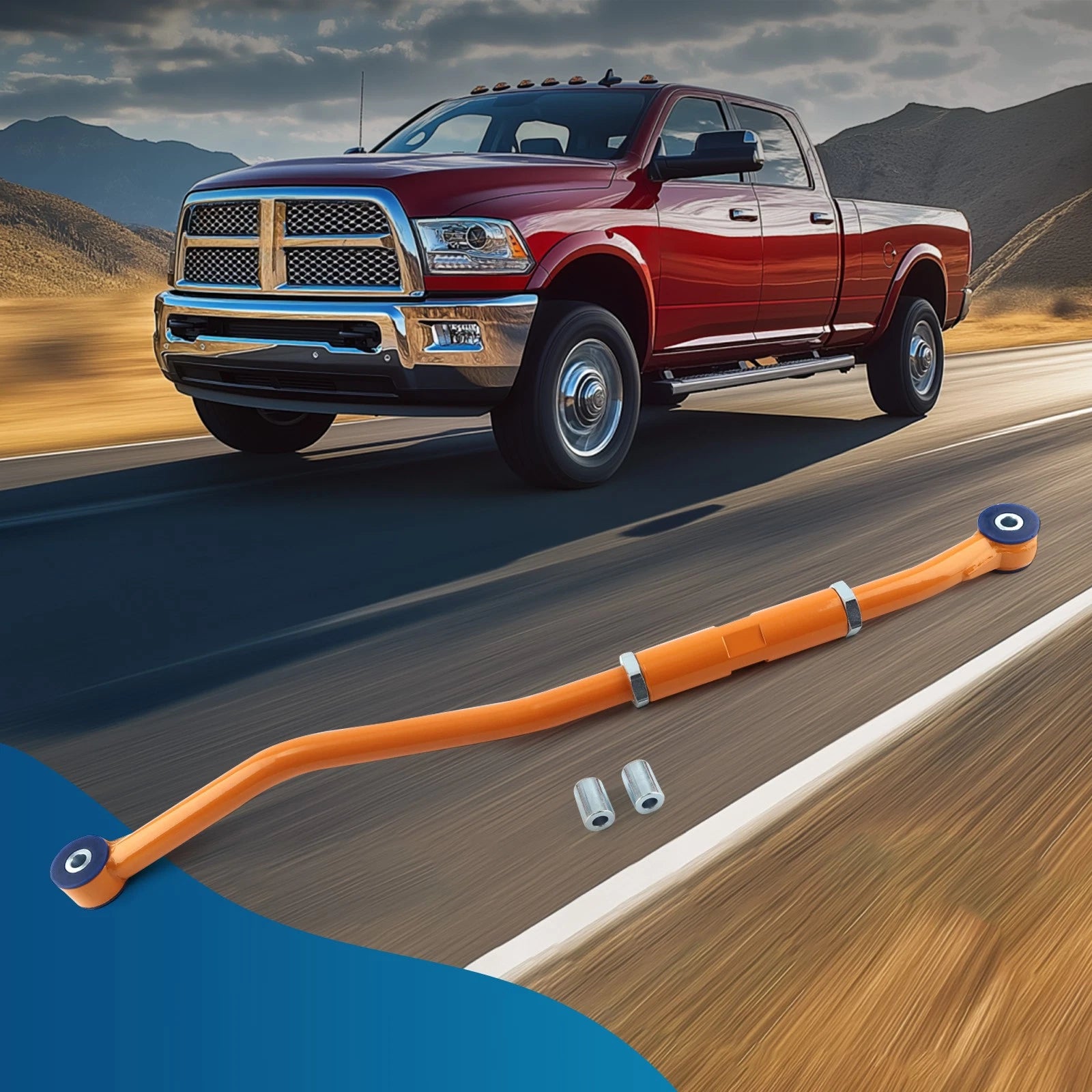 Adjustable Track Bar for Dodge RAM 3500 4X4 (2003-2012)