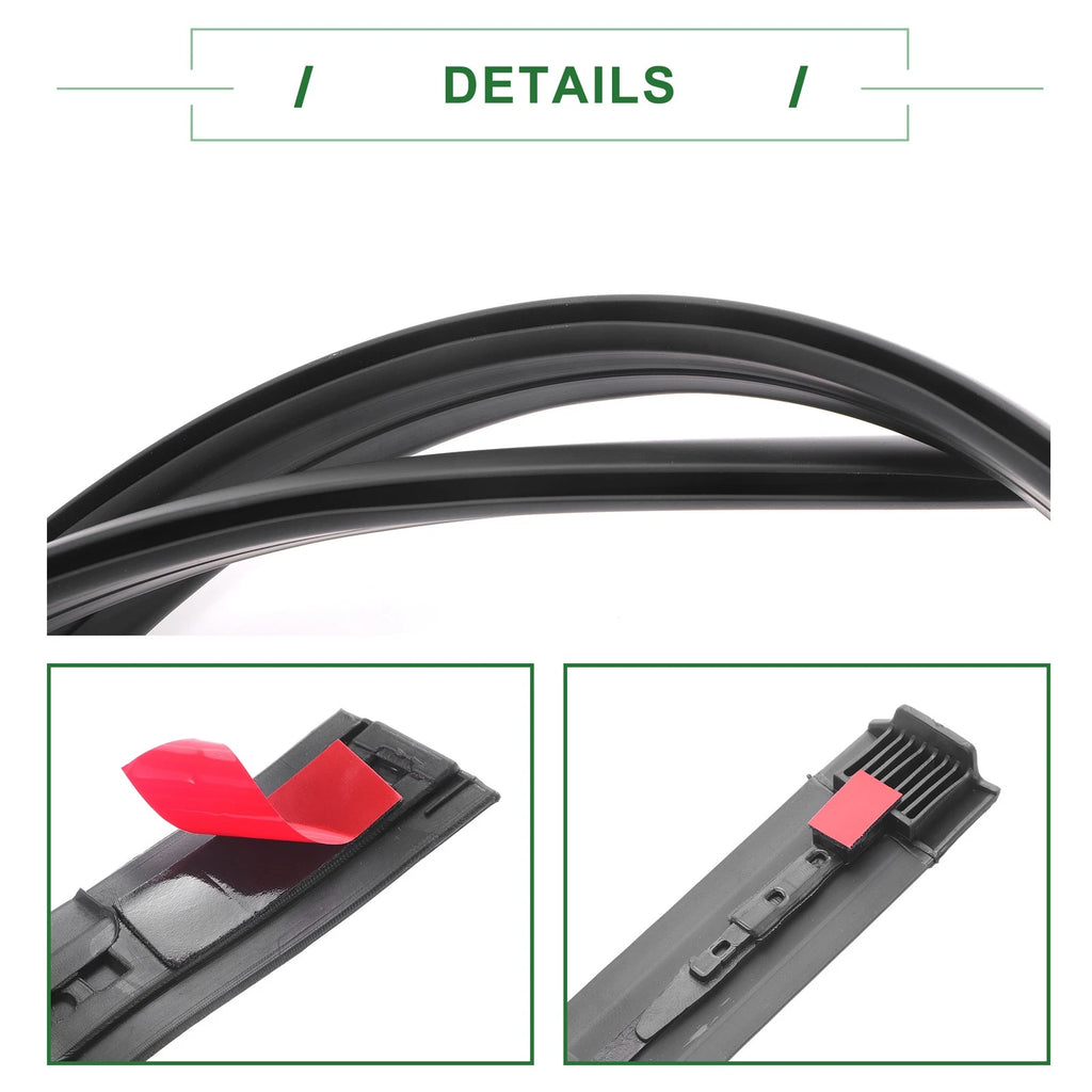 Right Side Roof Sealing Strip Sunroof Trim No. 755510K011 for Toyota Hilux (2005–2015)