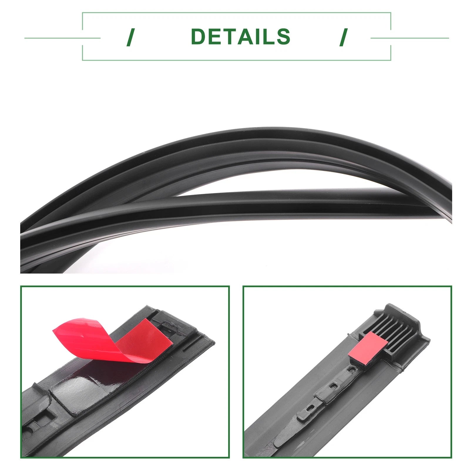 Right Side Roof Sealing Strip Sunroof Trim No. 755510K011 for Toyota Hilux (2005–2015)