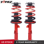 Pair Front Complete Shock Struts with Coil Spring for Toyota Corolla (2003–2008)