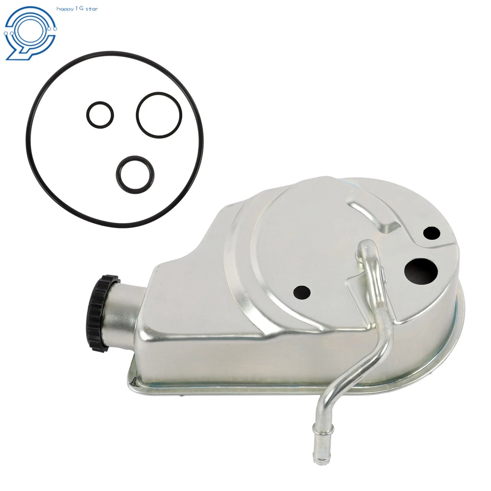 Power Steering Reservoir with Cap for Chevrolet Tahoe GMC Sierra 1500 (2000–2006)