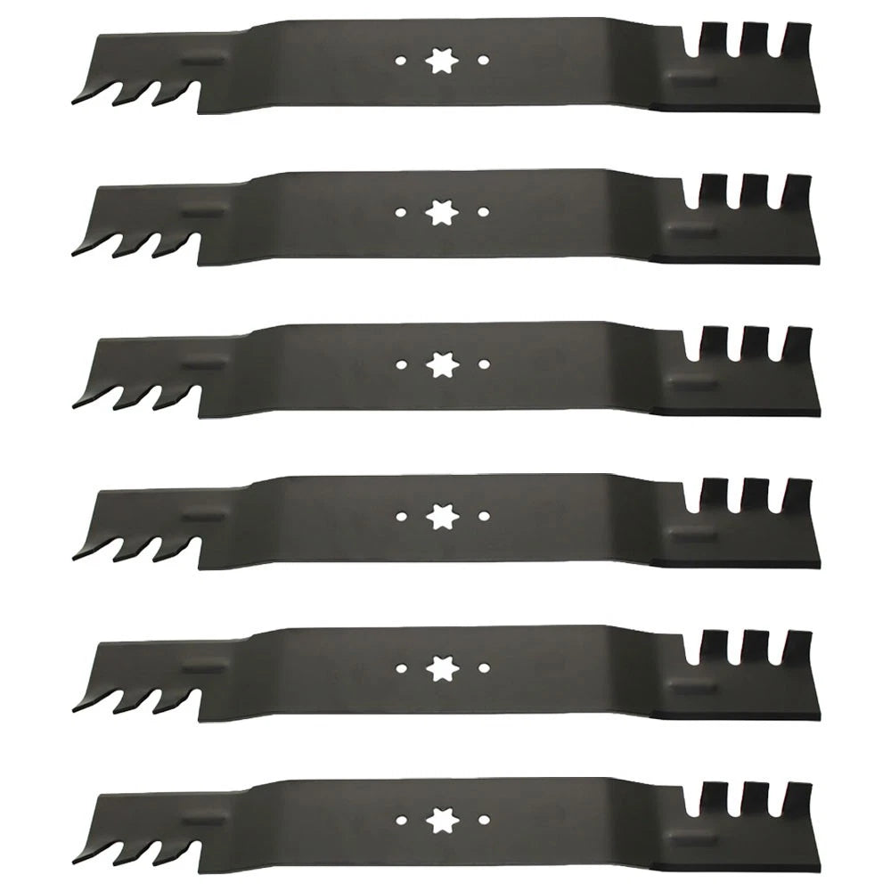 Set of 6 Blades for Cub Cadet (942-04290, 742-04244)