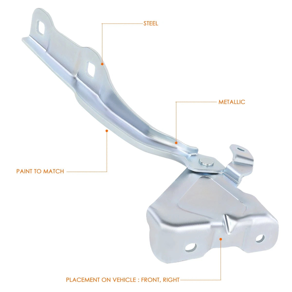 RH Engine Hood Hinge for Buick Encore/Chevy Trax (2013–2022)