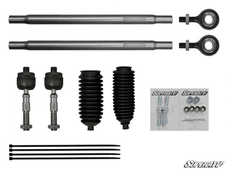 Heavy Duty Tie Rod Kit for Polaris RZR XP Turbo (2017–2023)