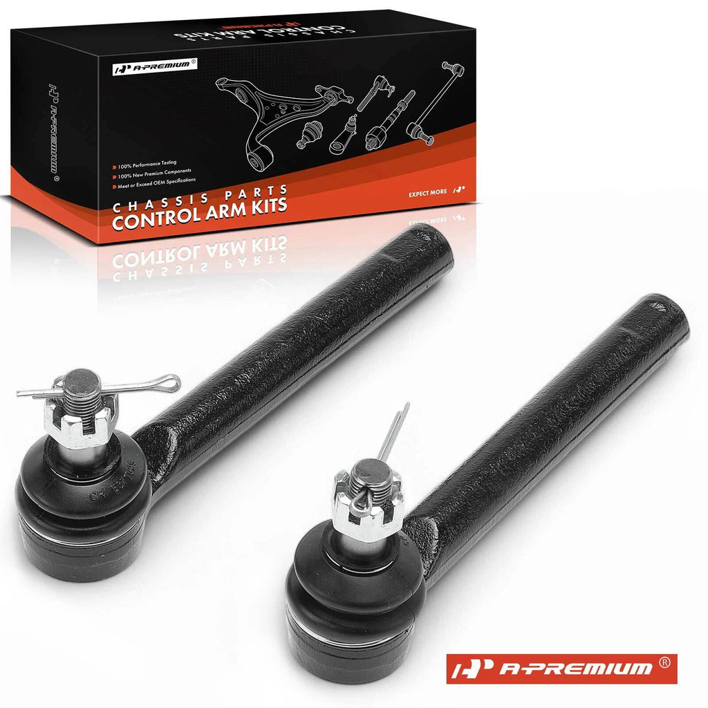 2X Front Outer Tie Rod End for Nissan Murano (2003–2004)
