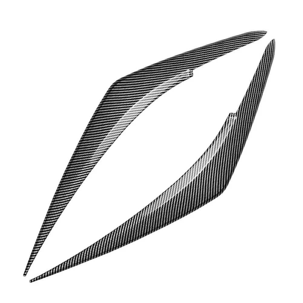 Carbon Fiber Headlight Eyebrow Eyelid Trim for Subaru WRX STI (2022-2025)