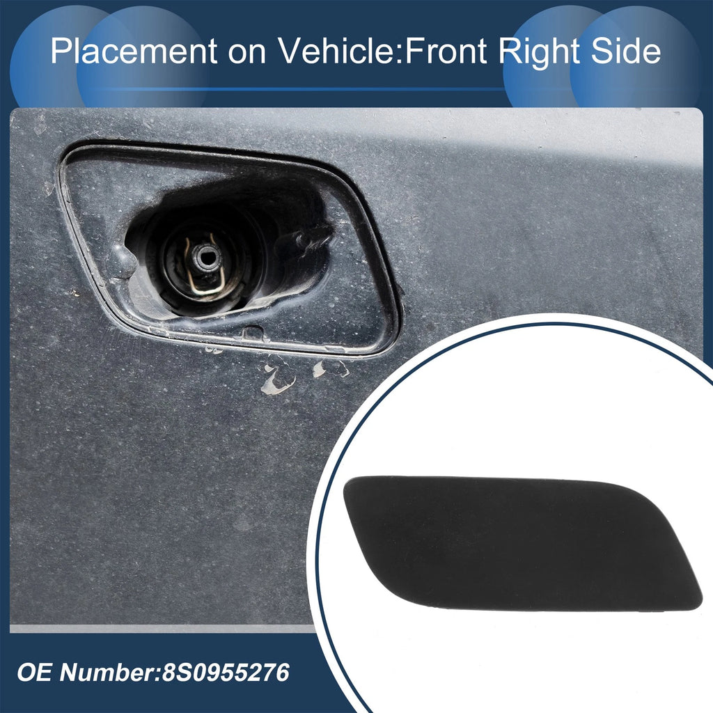 Front Right Washer Nozzle Cover Cap for Audi TT (2016–2023) 1 Pcs