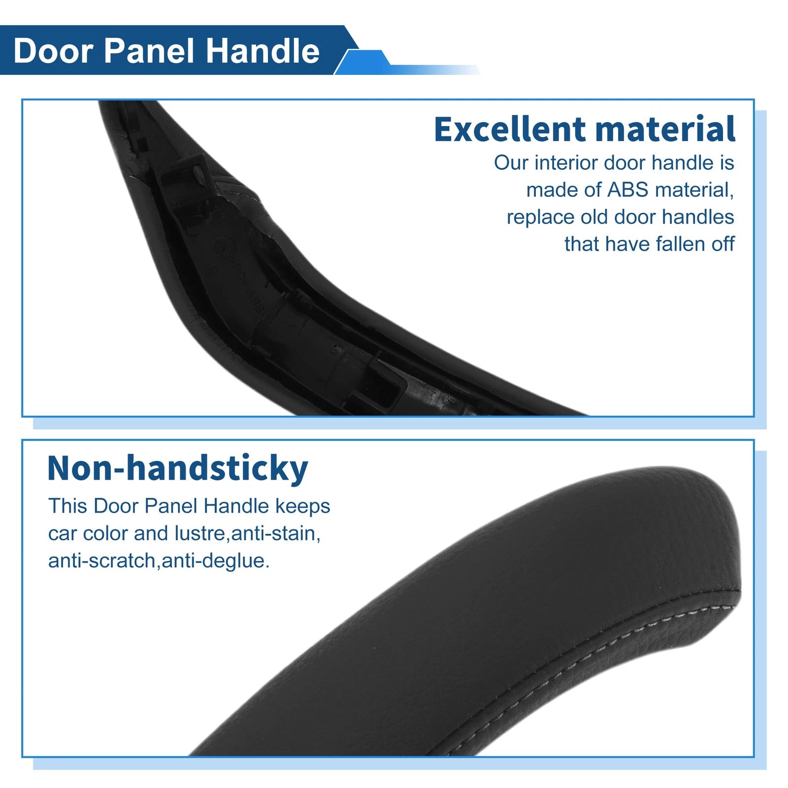 Front Driver Side Inner Door Panel Handle for BMW X3 F25 (2010–2016) Black