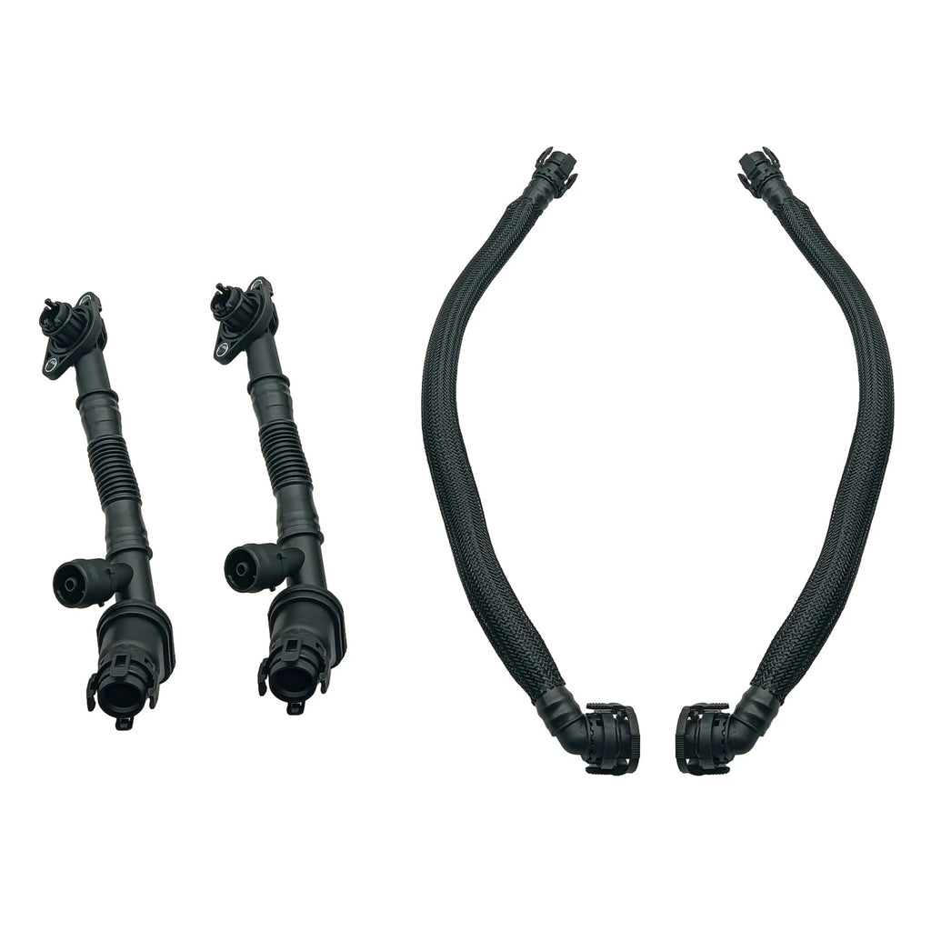 Set of 4 Crankcase Breather Hoses for BMW 550i 650i 750i X5 X6 (2006–2016)