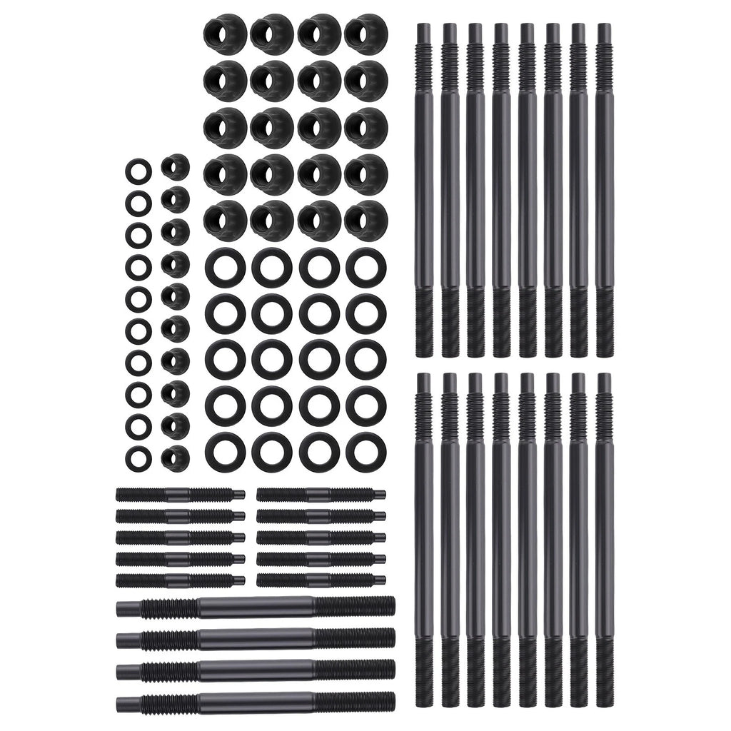 Head Stud Kit for Chevrolet Silverado 4.8L 5.3L 6.0L (1999–2003) Chromoly 8740