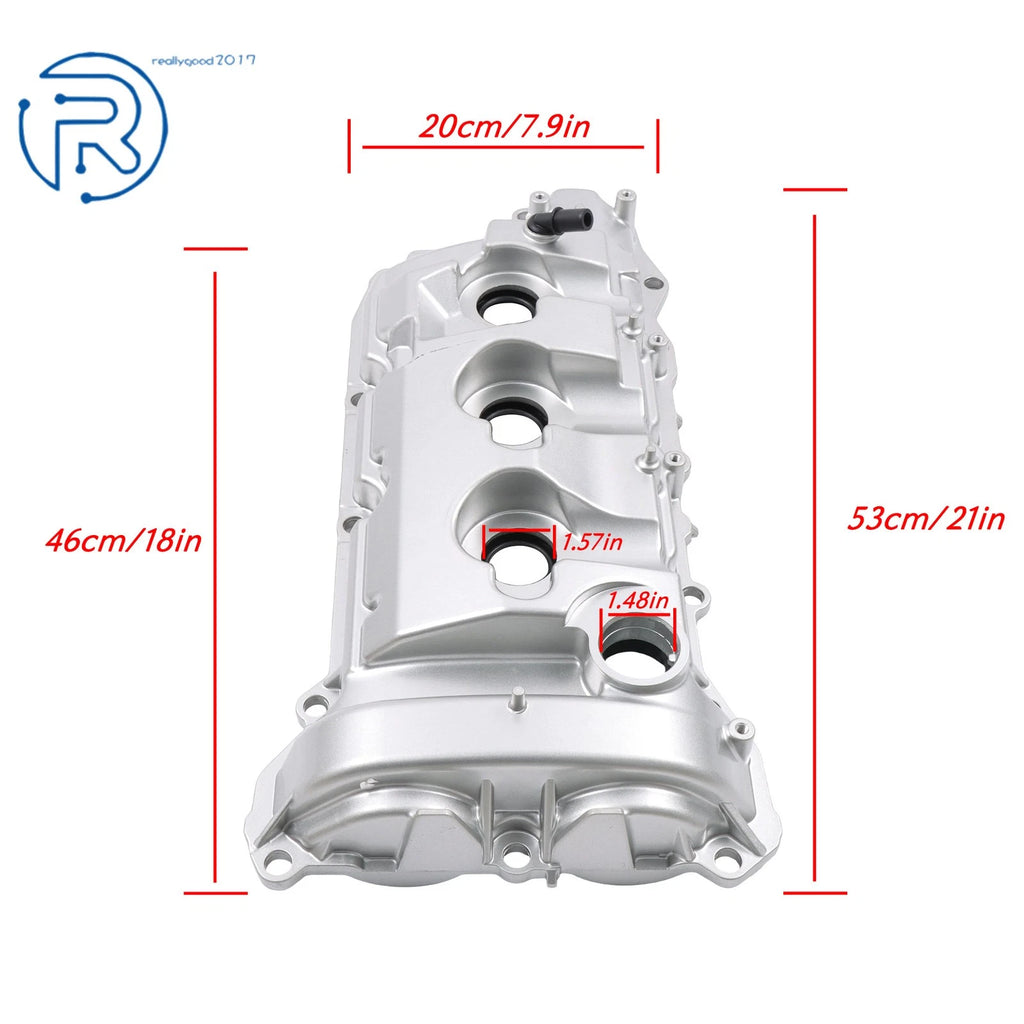 Left Valve Cover Set for Chevy Malibu Equinox Enclave G6 G8 3.0L 3.6L (2008–2013) 12647772