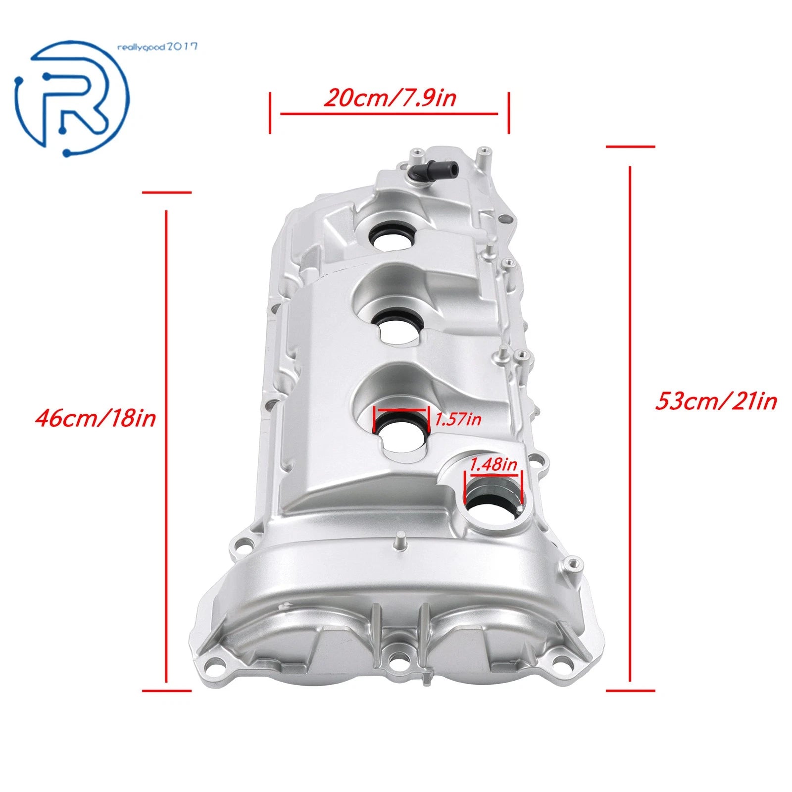 Left Valve Cover Set for Chevy Malibu Equinox Enclave G6 G8 3.0L 3.6L (2008–2013) 12647772