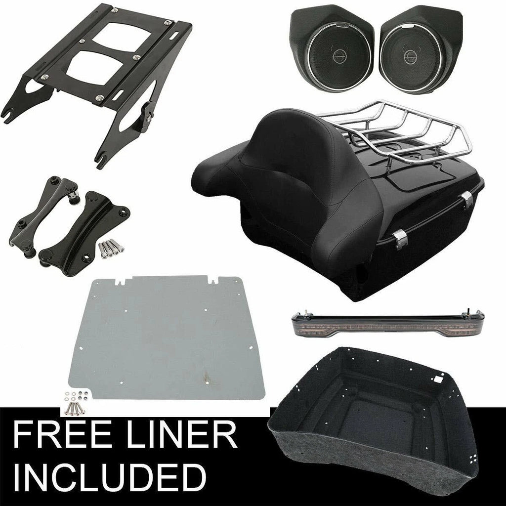 Backrest Speakers for Harley Touring Road Glide (2014–2023)