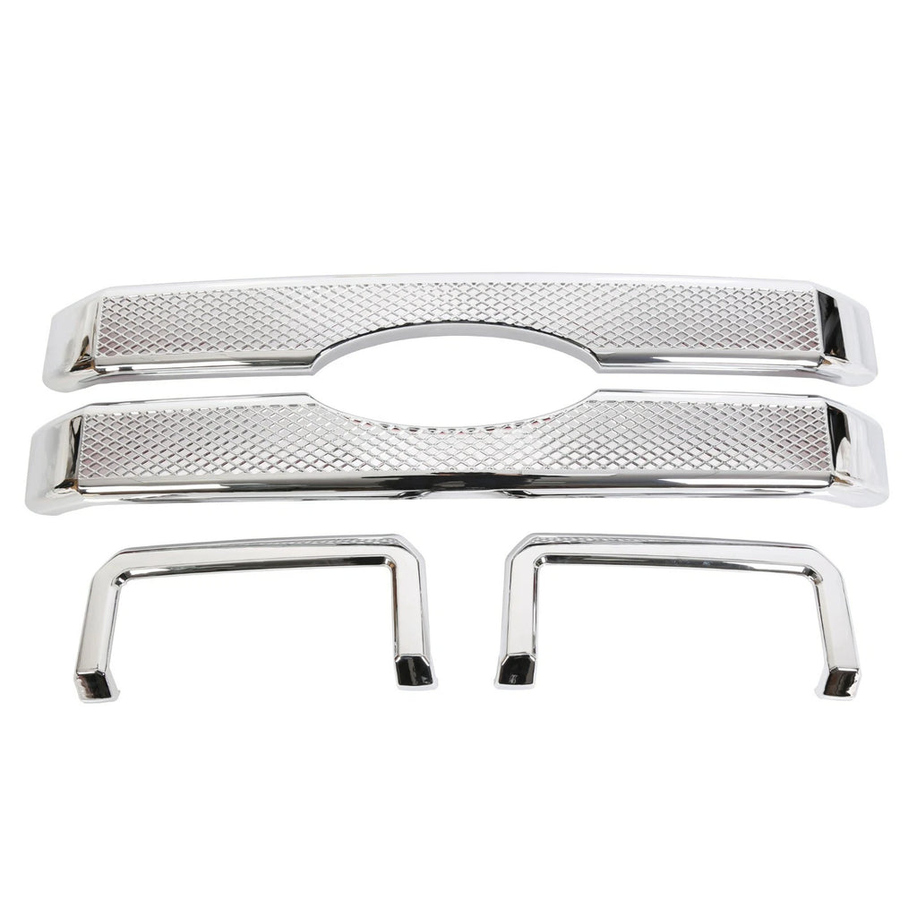 Front Chrome Grille Cover Overlay for Ford F250 F350 F450 (2011–2016)