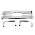 Front Chrome Grille Cover Overlay for Ford F250 F350 F450 (2011–2016)
