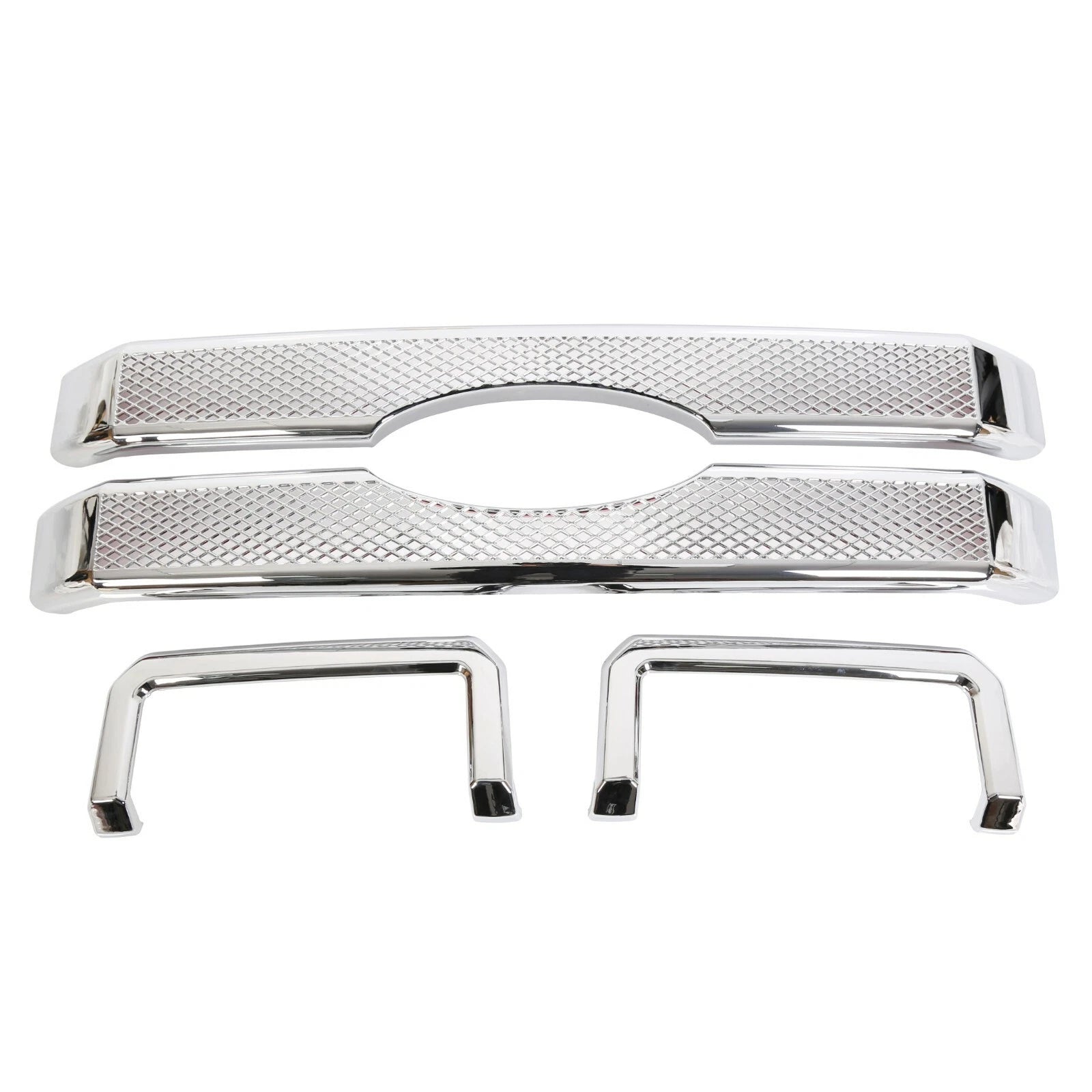 Front Chrome Grille Cover Overlay for Ford F250 F350 F450 (2011–2016)