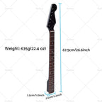 22 Fret Electric Guitar Neck for ST Model (Rosewood Fingerboard)