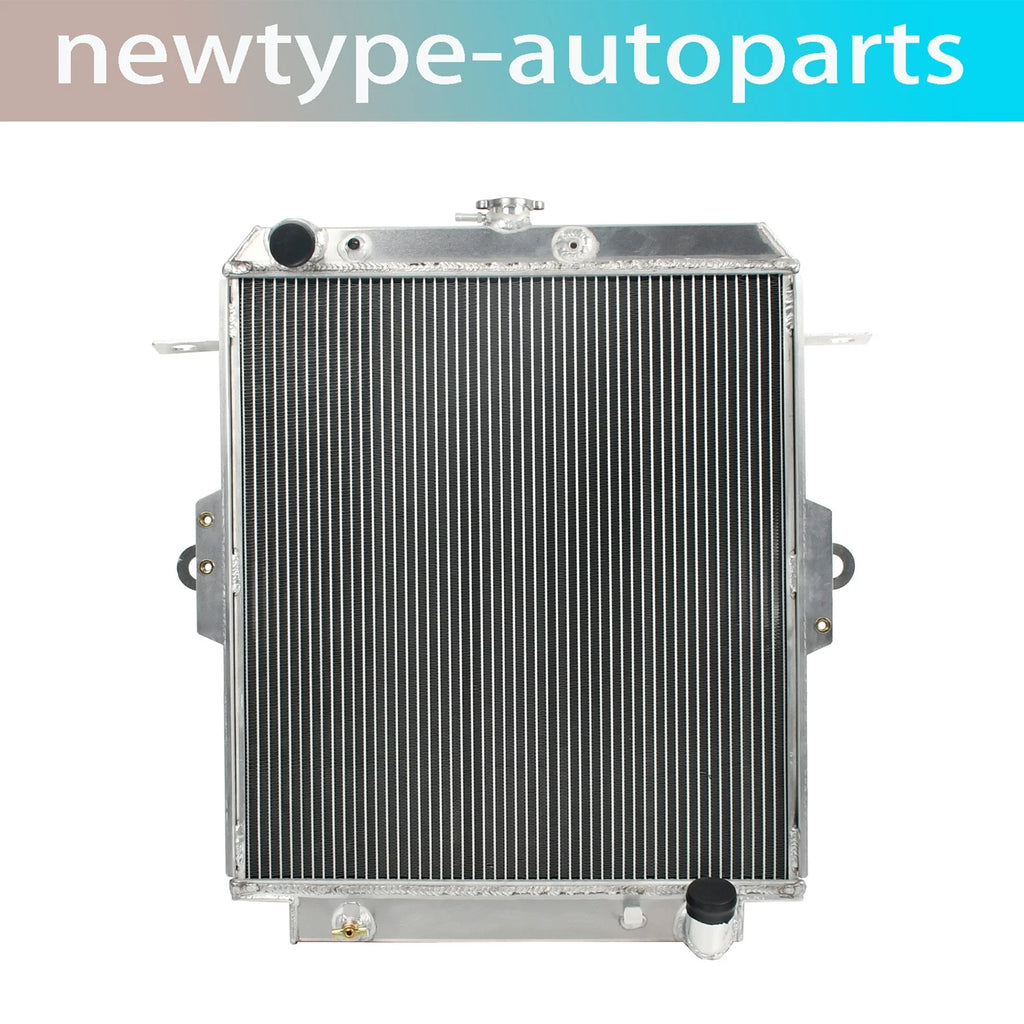 2X Rows Aluminum Radiator for Toyota LandCruiser FZJ70/FZJ73/FZJ75 (1990–1997)