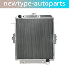 2X Rows Aluminum Radiator for Toyota LandCruiser FZJ70/FZJ73/FZJ75 (1990–1997)