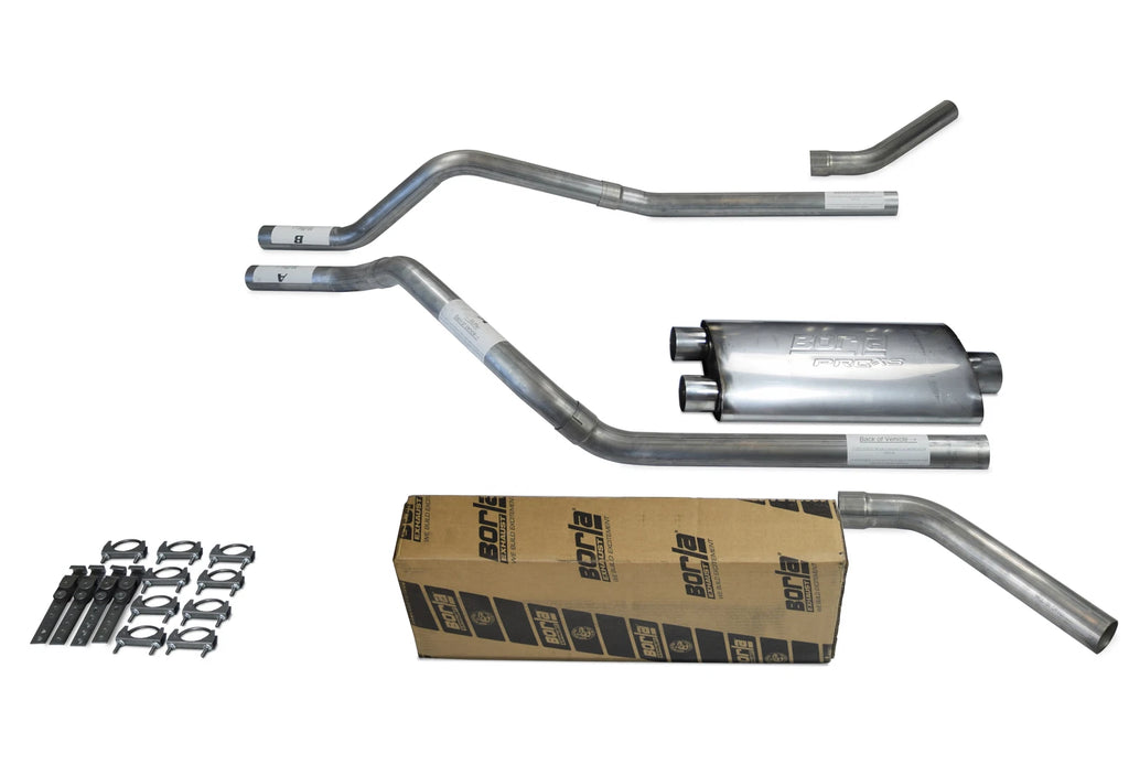 Dual Exhaust Kit for Chevy Blazer (2000–2004) - Borla Pro XS, 2.5"