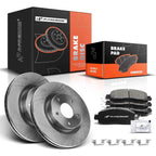Front Disc Brake Rotors & Ceramic Pads for Nissan Altima (2014–2019)