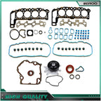 Head Gasket Set, Timing Cover Gasket, Water Pump for Dodge Ram 1500 (2002–2003)