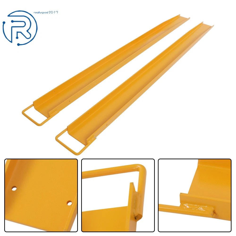 Pallet Fork Extensions for Heavy-Duty Forklifts (4600 lbs Capacity)