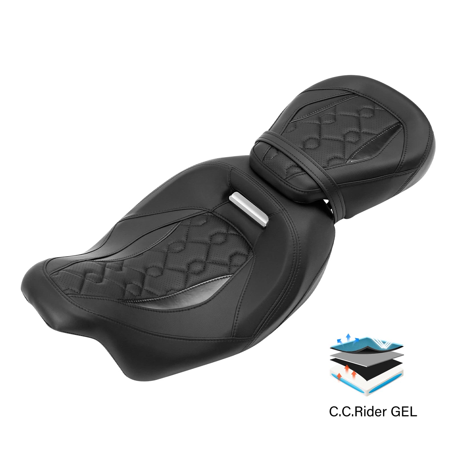 Gel Seat for Harley Electra Road Glide (2009–2023)