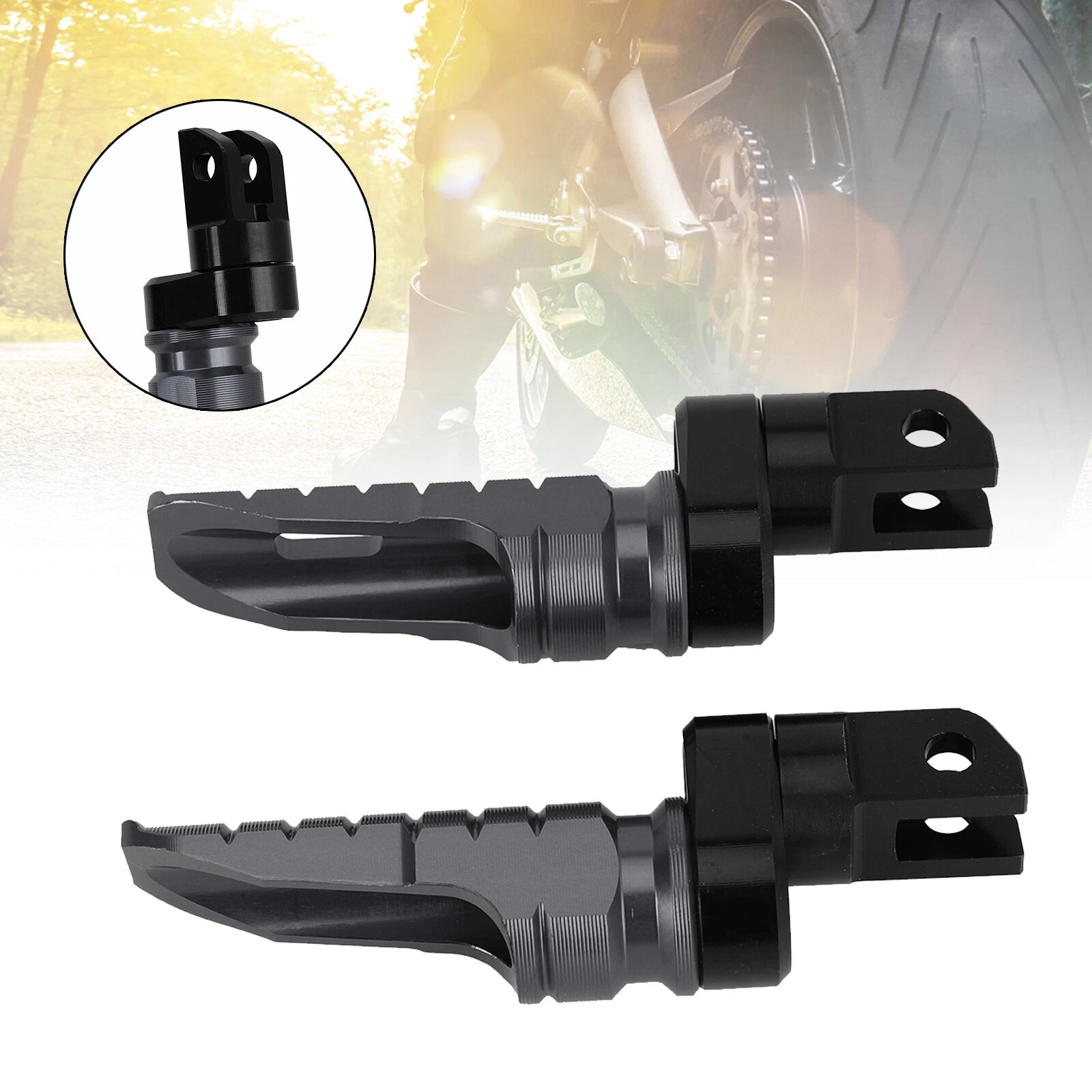 Front Footrests Foot Pegs for Benelli Tornado 252R 302R TNT 899 (2021–2022)