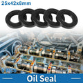 Set of 5 Oil Seal Ring 25x42x8mm for Rotary Shaft