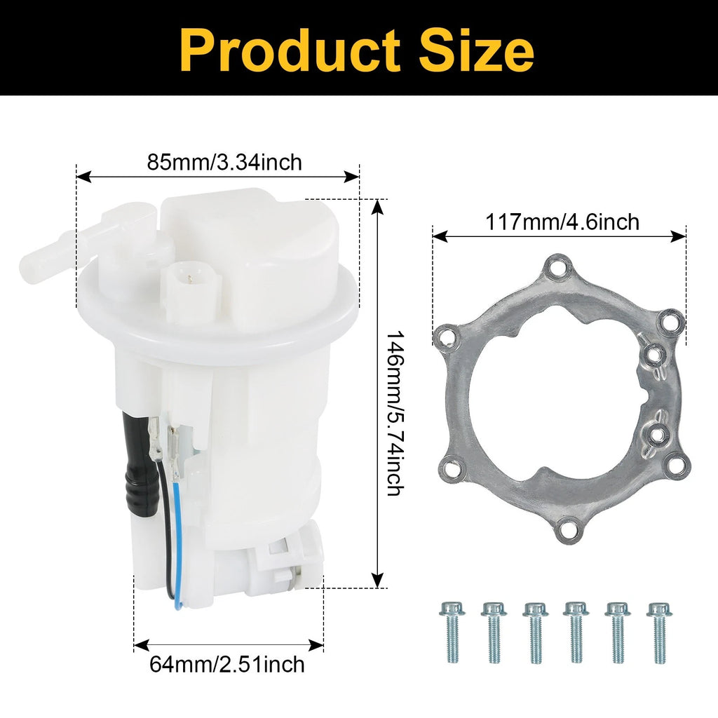 Fuel Pump Assembly for Yamaha YZ250F YZ450F WR250F WR450F (2014–2023)