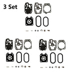 3X Carburetor Repair Kit for Husqvarna 130BT (Walbro K20-WYA)