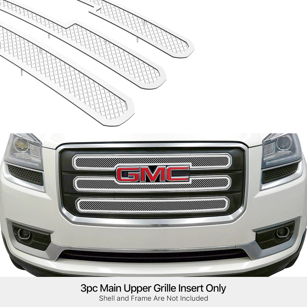 Stainless Chrome Mesh Grille for GMC Acadia (2013-2016)