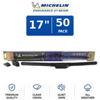 Set of 2 Michelin Endurance XT Beam Wiper Blades 17" (All-Weather)
