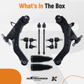 10x Front Lower Control Arm Tie Rod Kit for Hyundai Elantra (2001–2006)