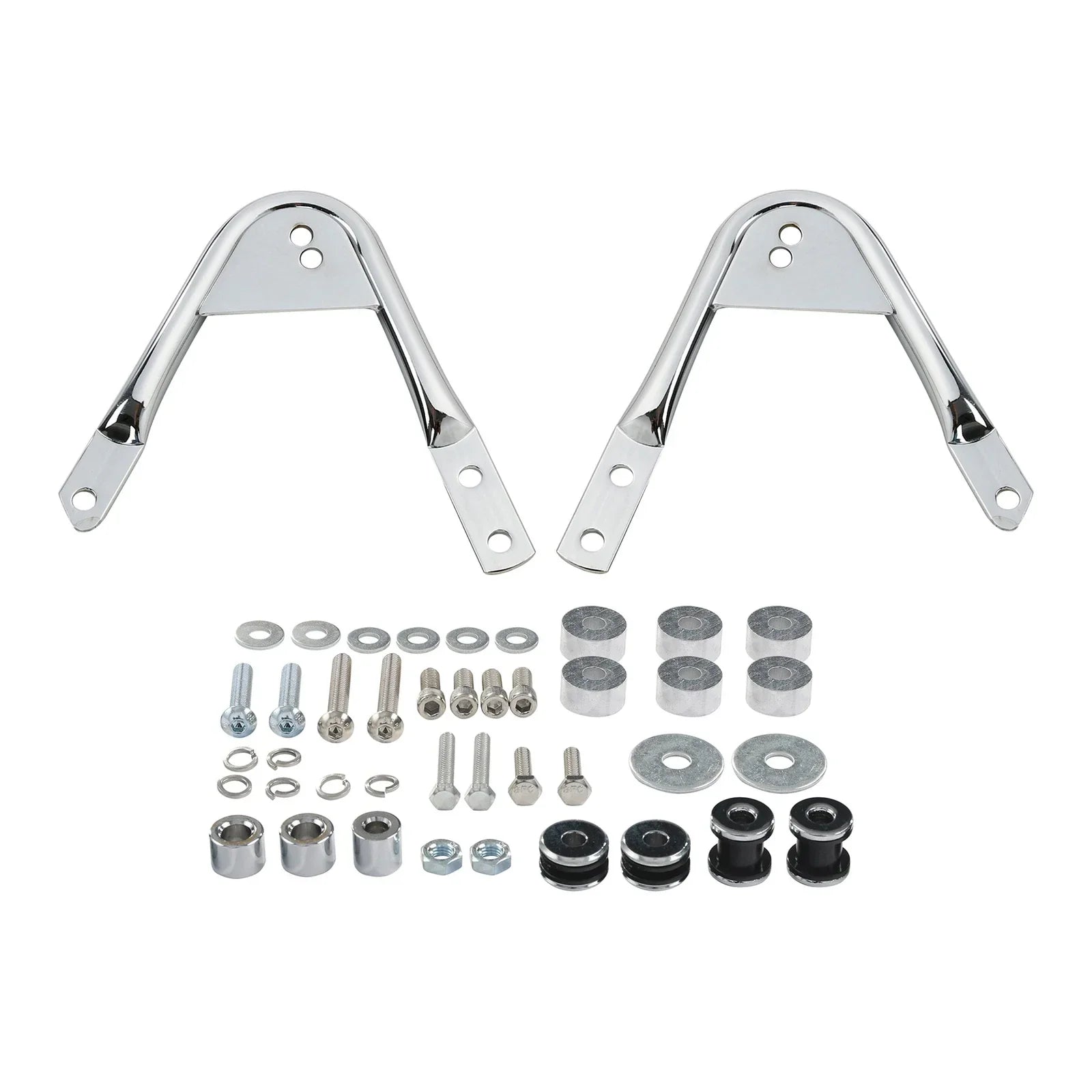 2x Luggage Rack Rear Docking Hardware Kit for Harley Electra Glide (97-08)