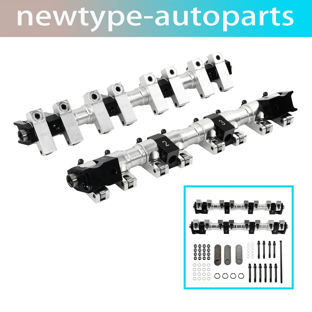 Aluminum Shaft Mount Rocker Arms 1.76 Ratio for Ford FE 390 427 428 (1966–1972)