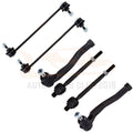 Set of 6 Front Sway Bars Inner Outer Tie Rods for Suzuki Swift (2004–2009)