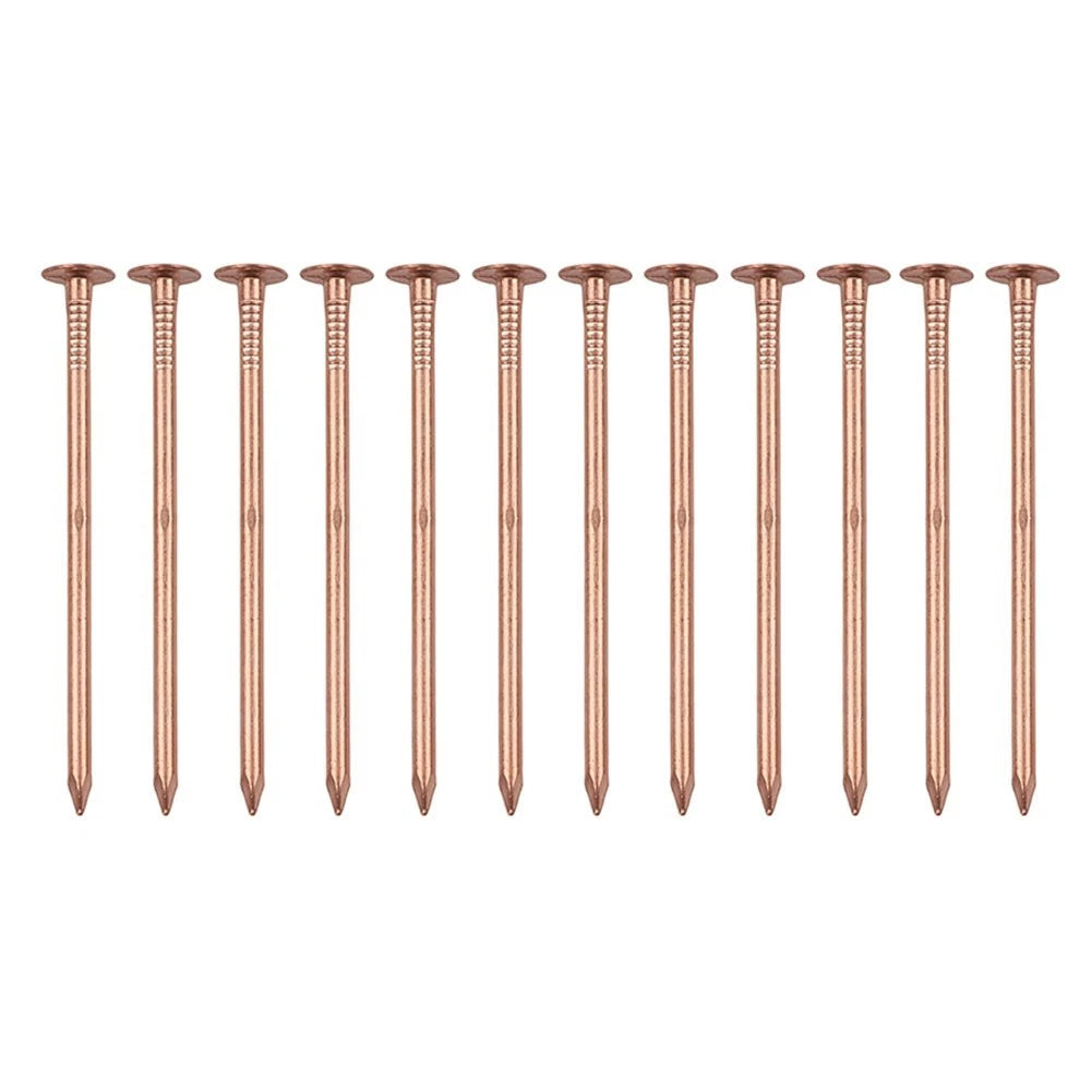4 Inch Copper Nails for Tree Removal and Garden Hardware