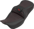 SADDLEMEN Roadsofa Seat for Motorcycle (without Backrest, Dragon Stitch)