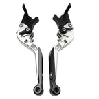 Extendable Brake Clutch Levers for BMW F900R F900XR F750GS F850GS (2019–2023) Silver