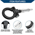 Tow Hook for Honda S2000 20.4cm Black (2000-2009)