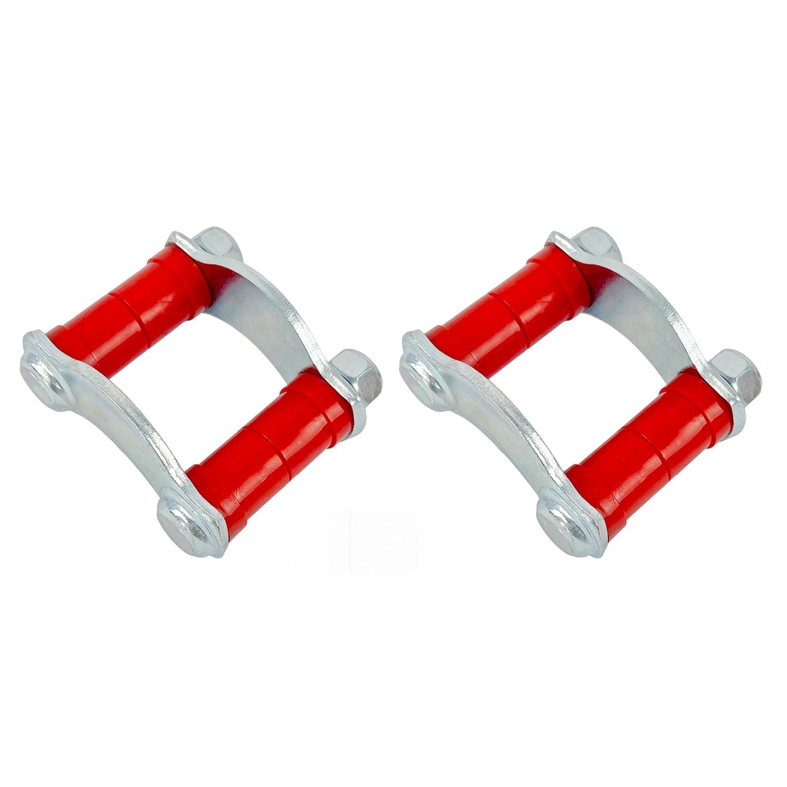 2X Rear Leaf Spring Polyurethane Shackle for Chevrolet Bel Air 150 210 (1955)