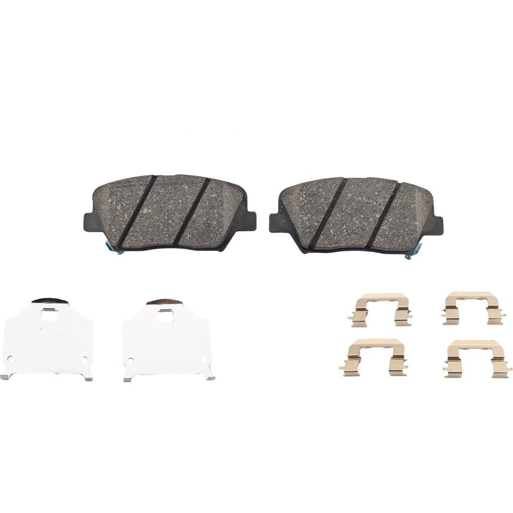 Set of 4 Brake Pads for Kia Sorento Hyundai Santa Fe Sport (2017–2018)